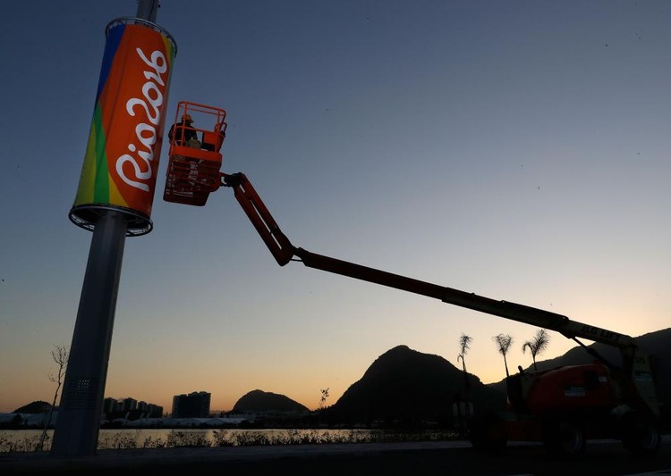 Os últimos preparativos para os Jogos Olímpicos no Rio de Janeiro