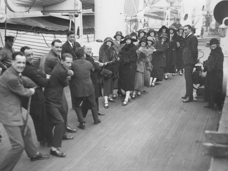 Fotografías vintage que muestran el glamour de los antiguos cruceros