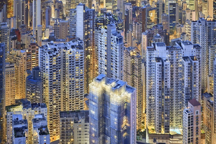 Galeria de imagens: Hong Kong é azul no crepúsculo