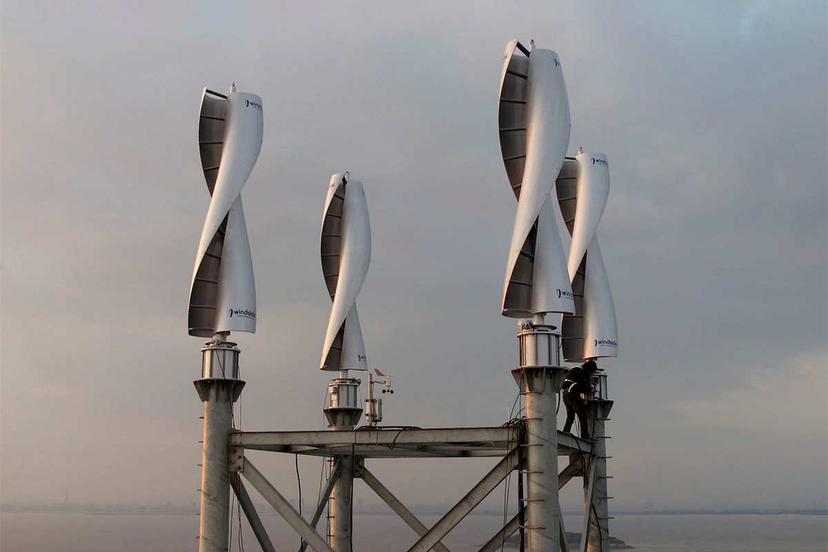 вертикальные ветрогенераторы