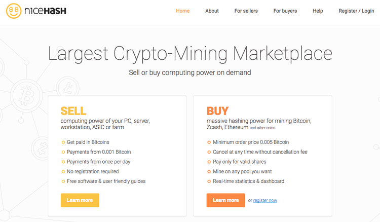 I migliori servizi di cloud mining