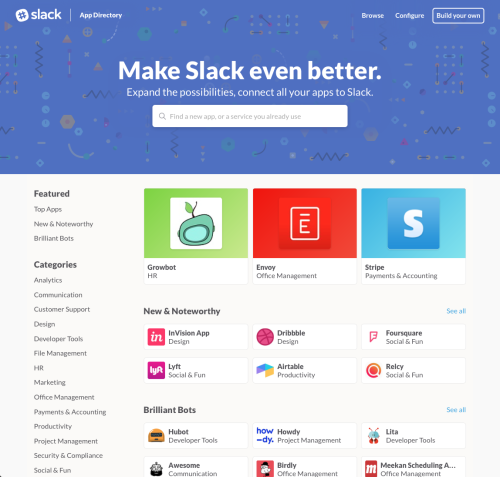 الكرم الغير متوقع من Slack