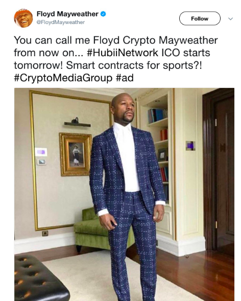 Boxer Mayweather & DJ Khaled to Pay for Promoting ICO?