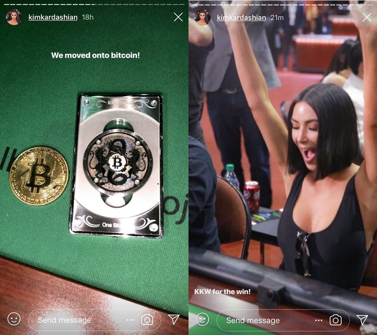 Kim Kardashian Goes All-In With Bitcoin