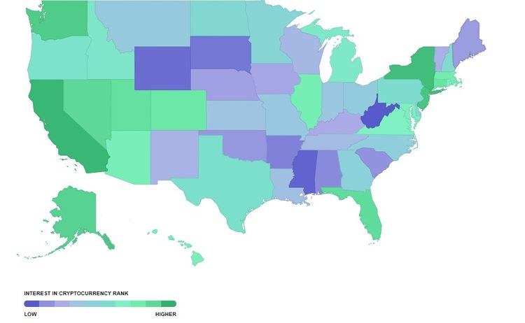 The Best In Cryptocurrencies from Alaska to Washington
