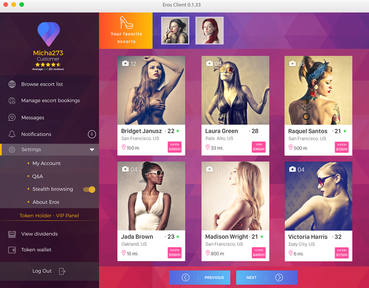 Eros rivoluzionerà il mondo della prostituzione o è solo un altro scam?