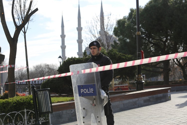 FOTOS: a explosão em Istambul