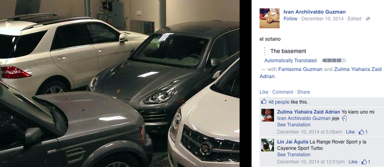 Os filhos de “El Chapo” ostentam riqueza nas redes sociais