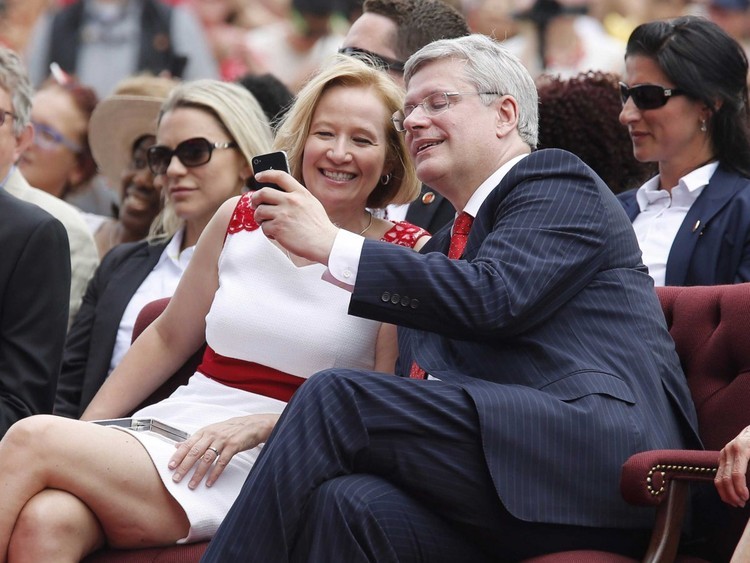 As selfies dos políticos