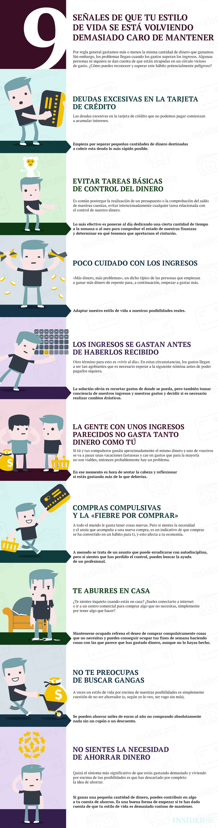 9 señales de que tu estilo de vida se está volviendo demasiado caro de mantener