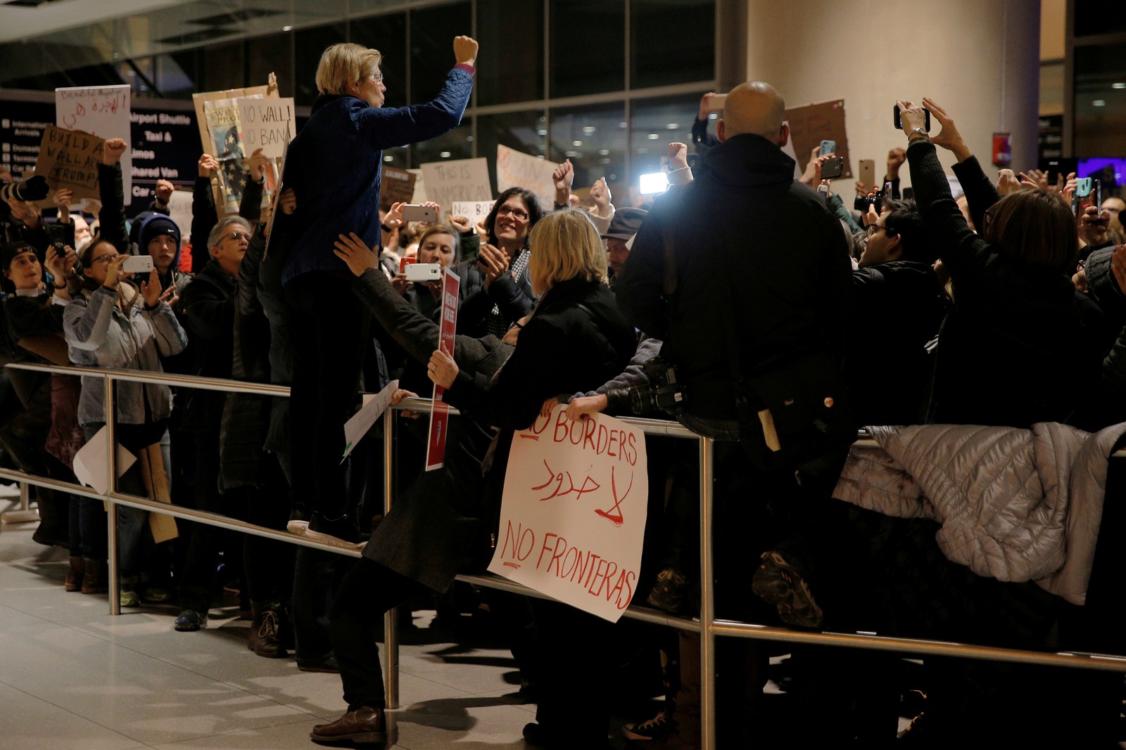 FOTOS: Manifestaciones en contra de la política migratoria de Trump