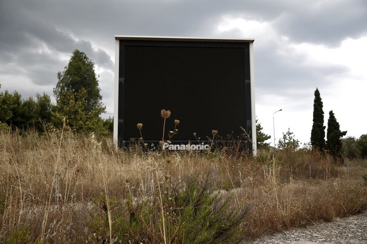 Las ruinas de los Juegos Olímpicos de Atenas en 2004