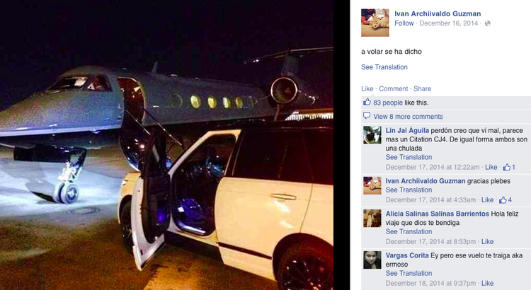 Os filhos de “El Chapo” ostentam riqueza nas redes sociais