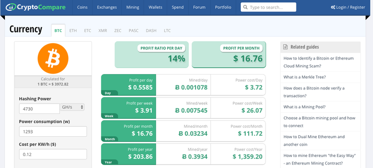 How to Calculate Mining Profitability