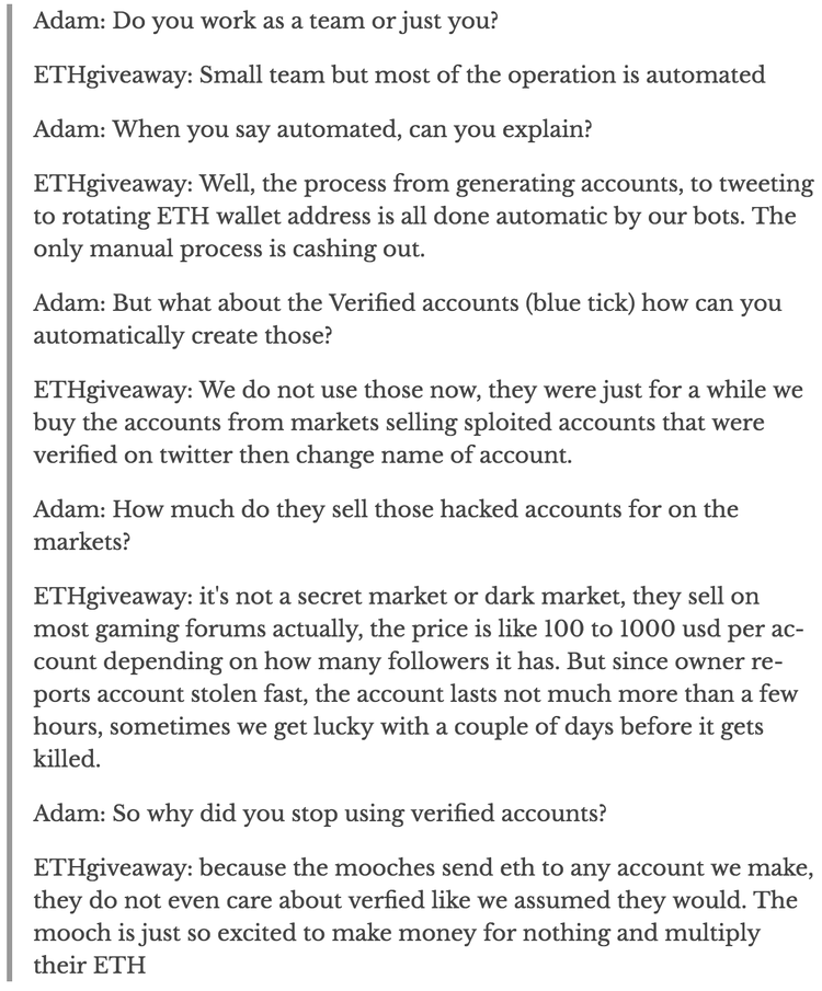 Gonzo Crypto Blog - Week Nine: Scam you Silly