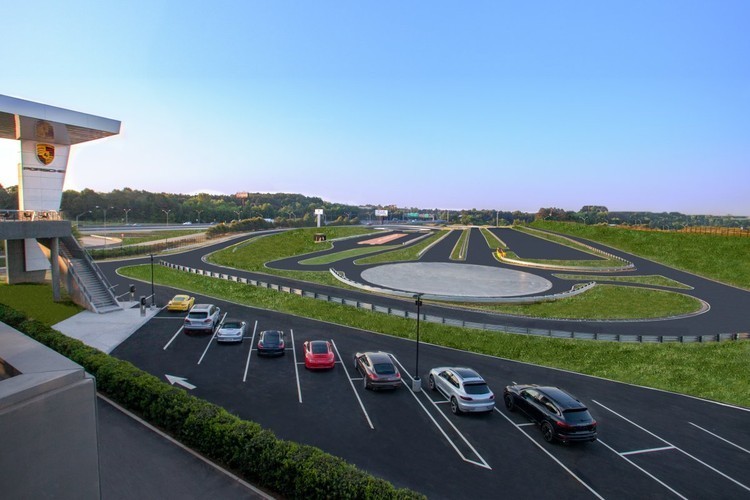 Como Disneyland, pero con Porsches