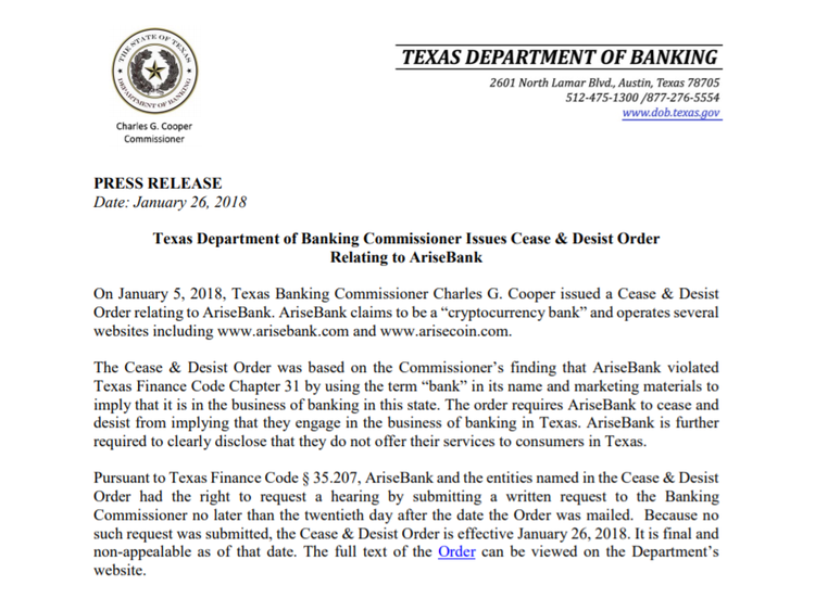 AriseBank: Most Cunning ICO out there