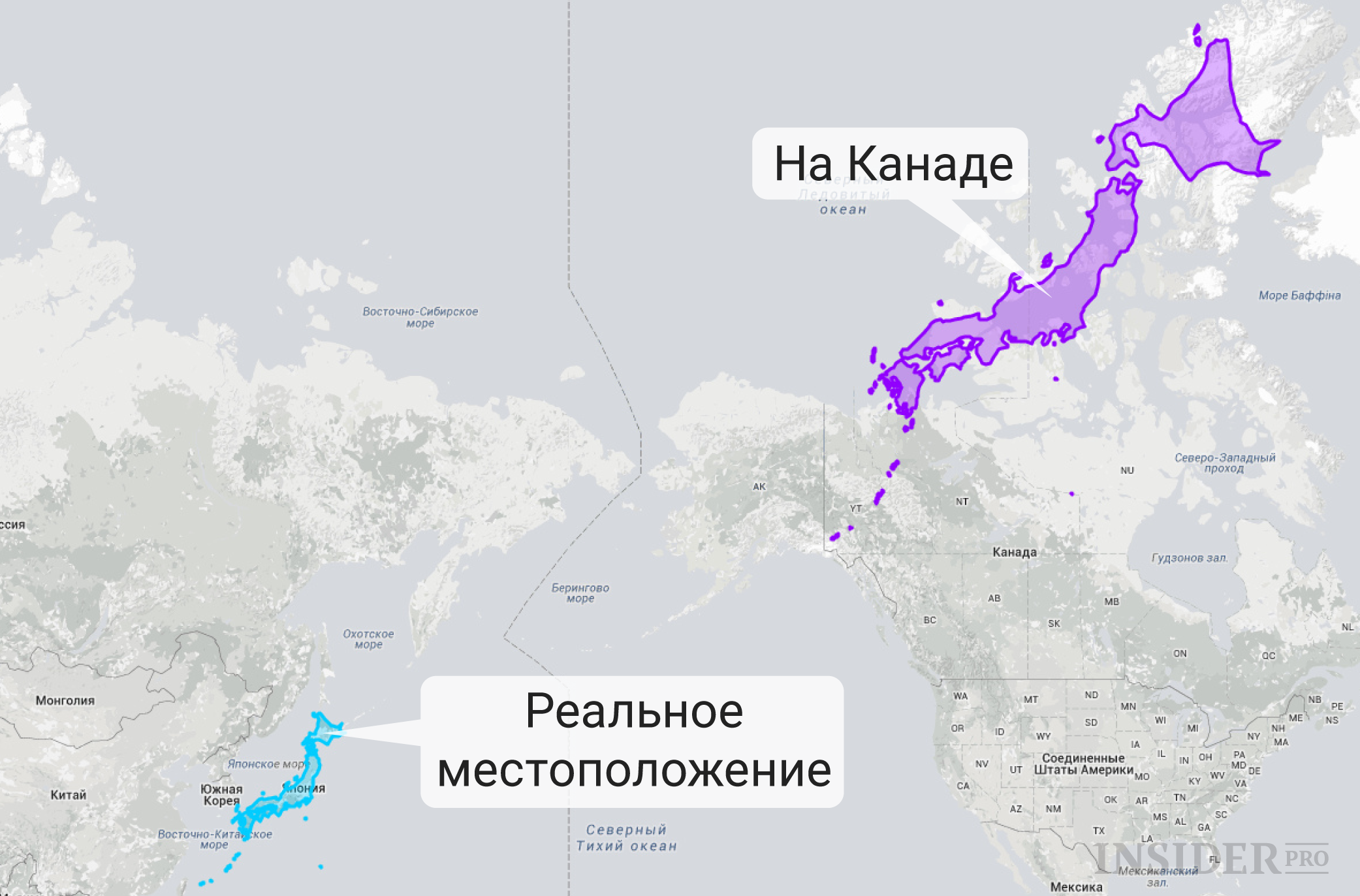 Как карты мира искажают реальные размеры материков и стран - Круизный форум