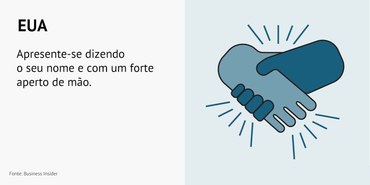 Como dar um aperto de mão em 14 países