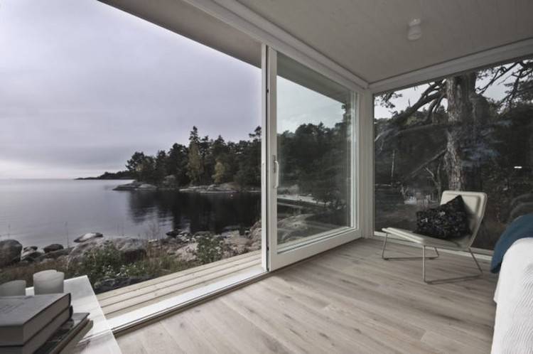 داخل البيت المطبوع على طابعة ثلاثية الأبعاد