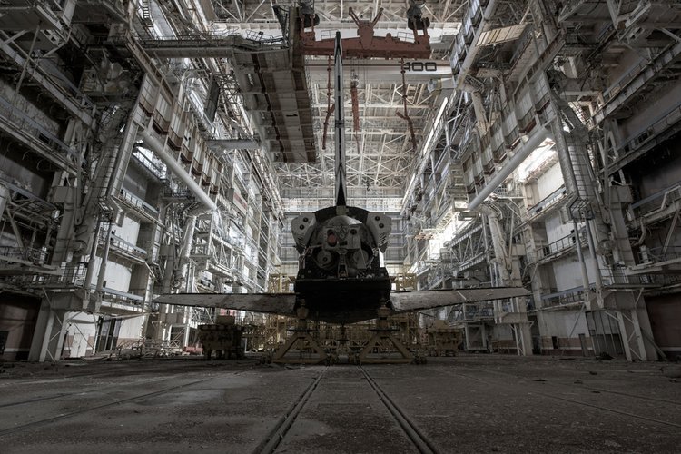 Fotografias mostram naves espaciais soviéticas abandonadas