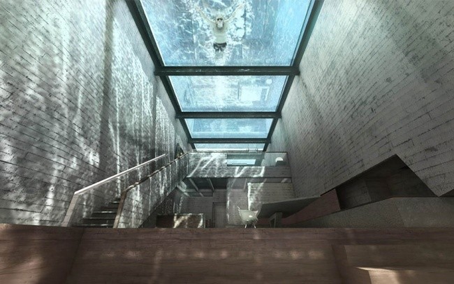 A mansão cravada na rocha