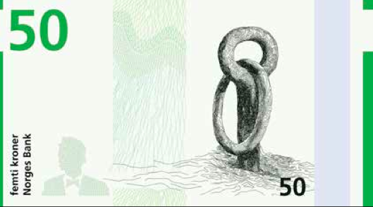 الأوراق النقدية من البنك النرويجي: التصميم البحري الجديد