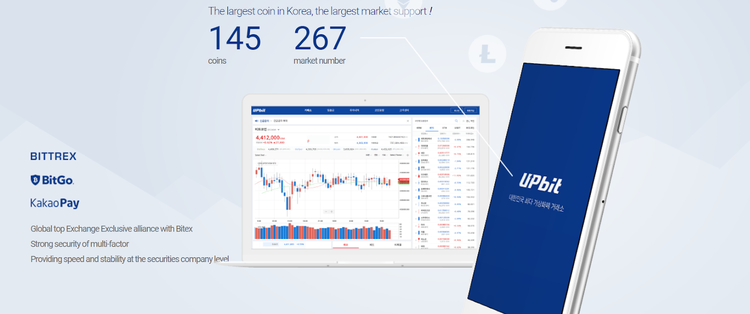 Upbit - South Korea’s largest Cryptocurrency Exchange