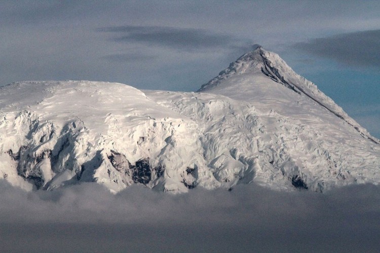 FOTOS: erupción volcánica en el hielo