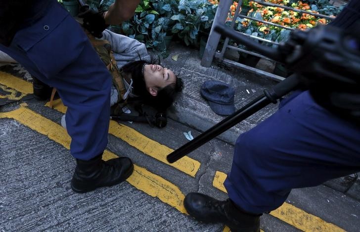 FOTOS: Disturbios en Hong Kong
