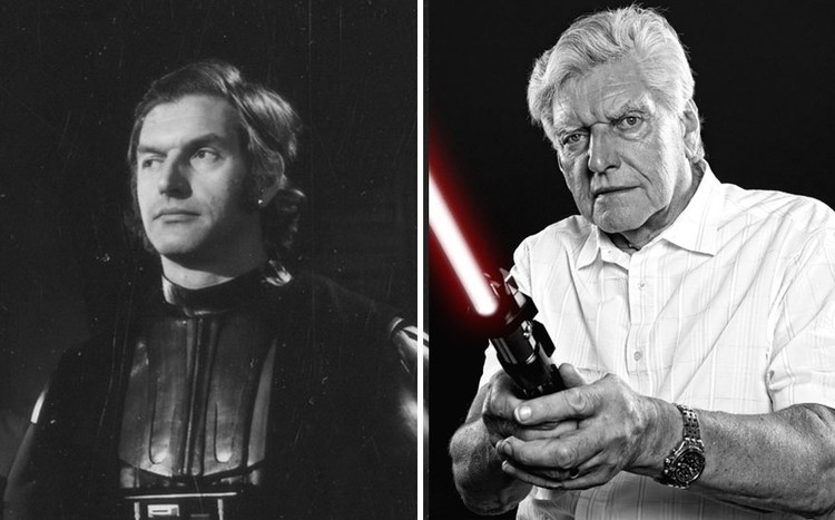El elenco de Star Wars. Antes y ahora