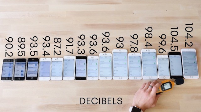 Todos los modelos del iPhone comparados en un vídeo