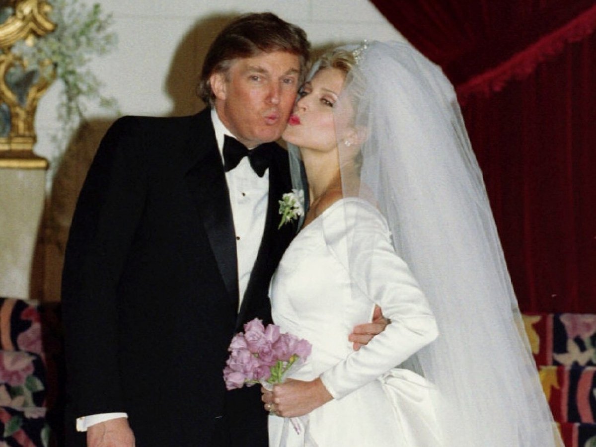 Свадьба трампа и мелании дональда фото