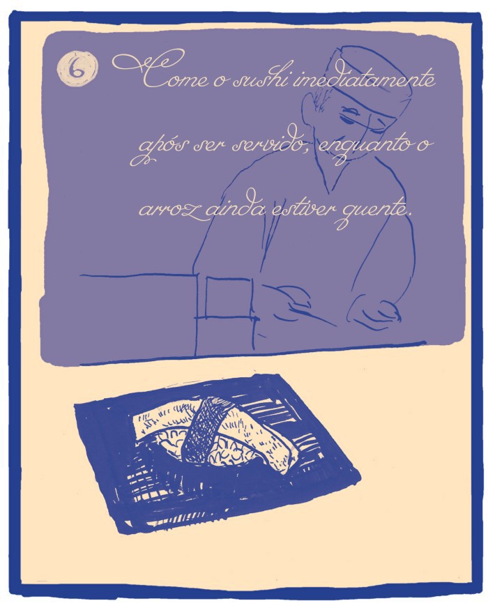 Os 10 mandamentos do sushi