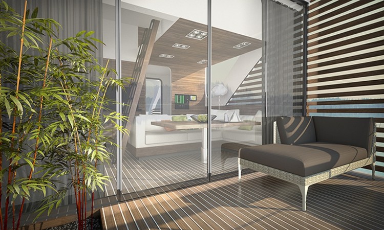 O hotel dos quartos flutuantes