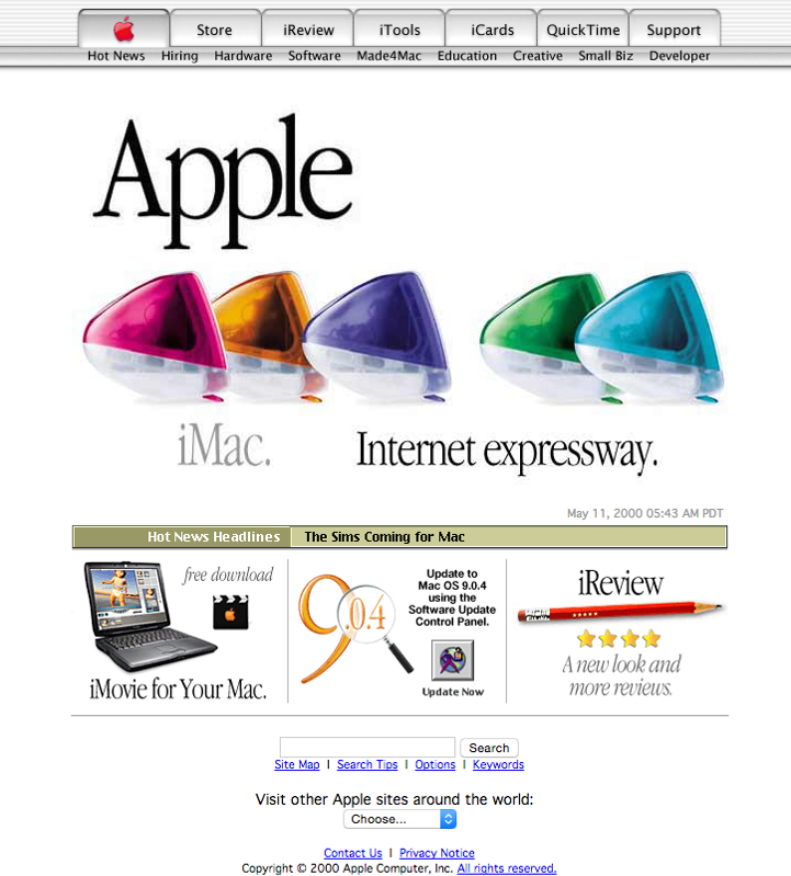 ¿Seguirá el diseño web la historia de la arquitectura?