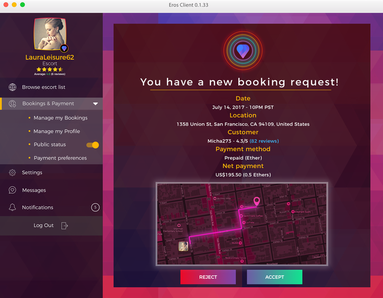 Eros rivoluzionerà il mondo della prostituzione o è solo un altro scam?