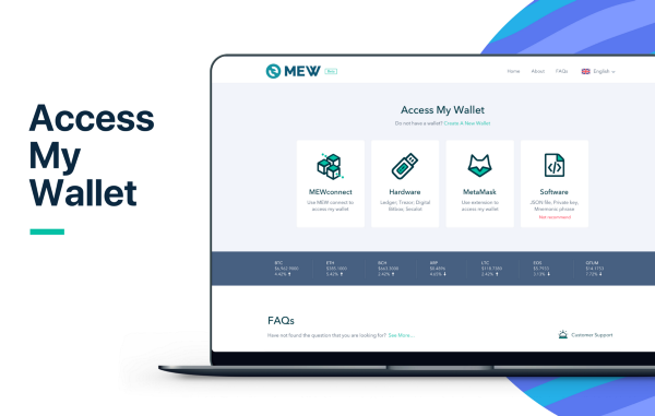 MyEtherWallet Rebrands Interface & Partners with Changelly