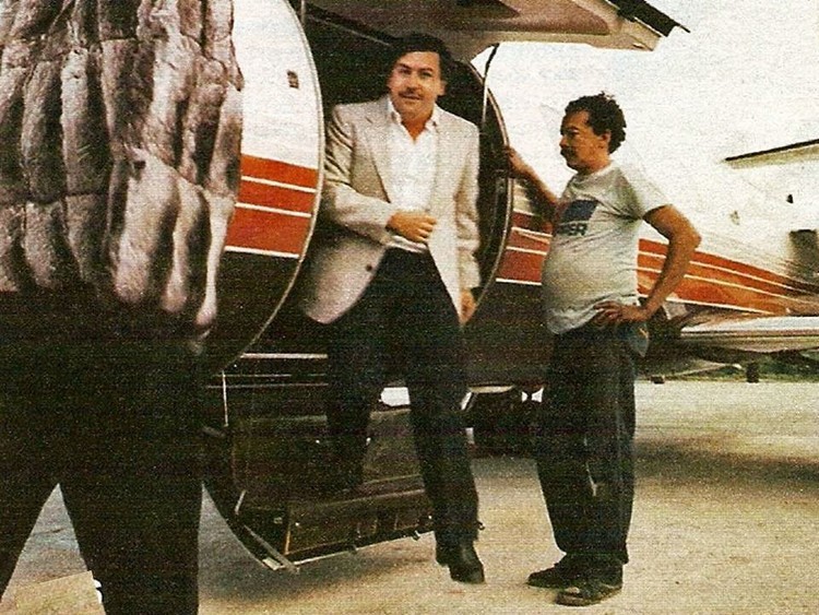 La riqueza absurda del capo de la droga Pablo Escobar