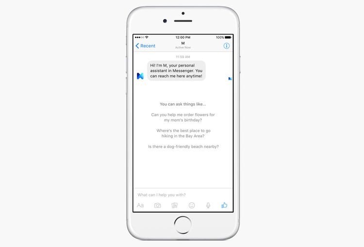 M, el asistente virtual de Facebook