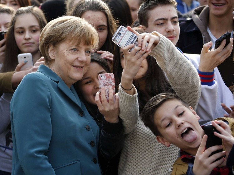 As selfies dos políticos