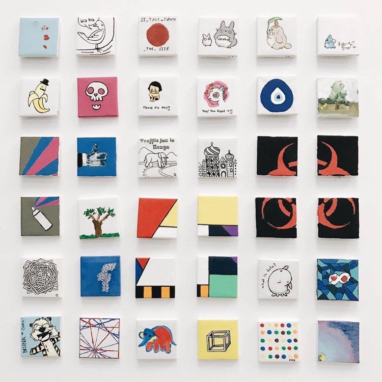 Le opere d'arte del campus di Facebook