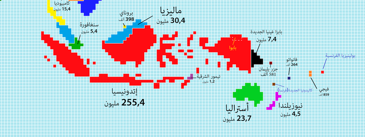 خريطة مختلفة للعالم | تحليلات | ihodl.com