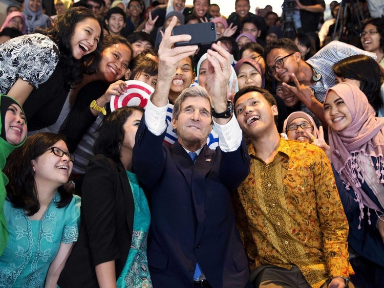 As selfies dos políticos