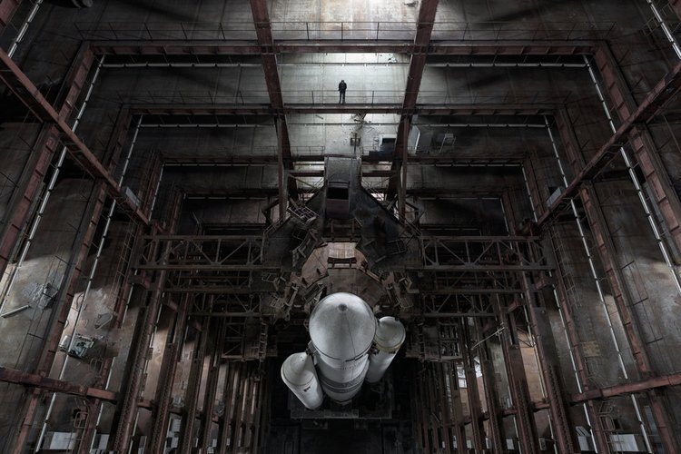 Fotografias mostram naves espaciais soviéticas abandonadas