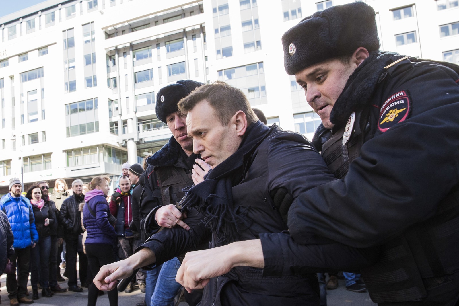 I cittadini russi scendono in piazza contro il governo Putin