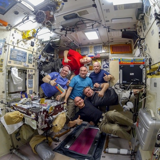 O Instagram de um astronauta