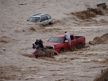 جدة تغرق. تقرير مصور