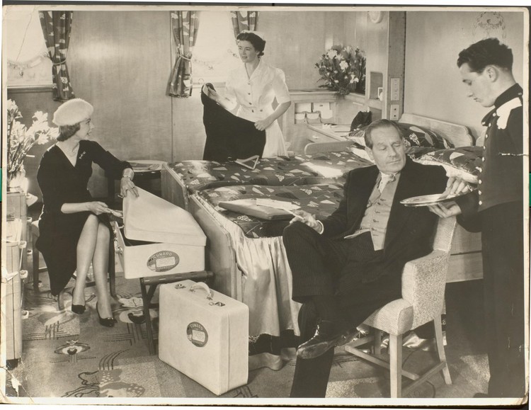 Fotografías vintage que muestran el glamour de los antiguos cruceros