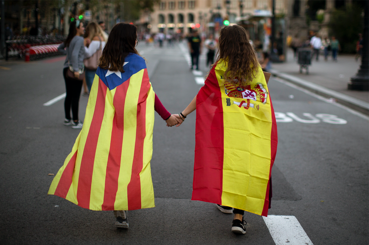 Los principales bancos abandonan Cataluña